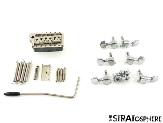 PRS SE Custom 24-08 BRIDGE & TUNERS HARDWARE SET PRS Upgrades, Nickel