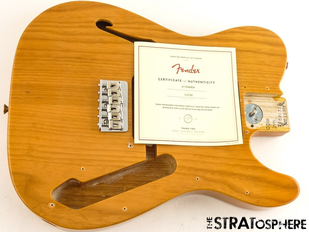 Fender AV II American Vintage 1972 Tele Thinline Semi-Hollow BODY & HARDWARE AGN