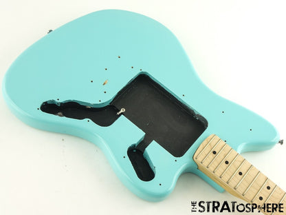 Fender Squier Mini Jazzmaster HH HT BODY & NECK Maple 22.75'' 1.60'' Daphne Blue
