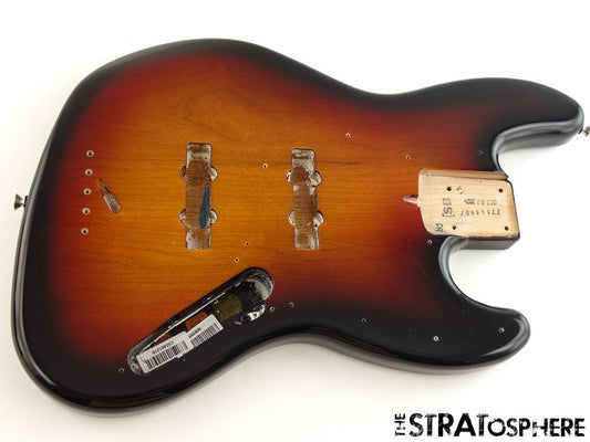Fender American Performer Jazz Bass BODY USA Guitar Parts 3TS Sunburst