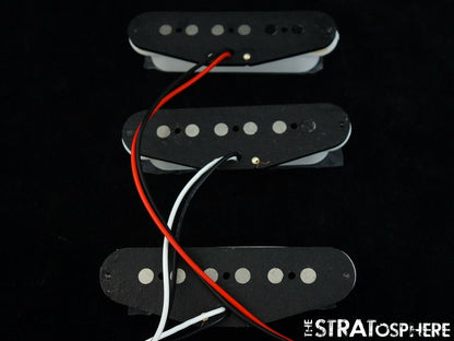 *NEW Wilkinson WOHAS Alnico 5 for Fender Stratocaster PICKUP SET Strat White