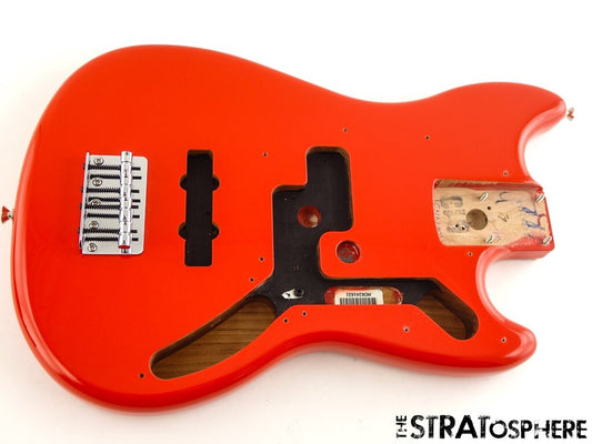 Fender Player II Mustang Bass PJ BODY HARDWARE Precision J Offset Coral Red