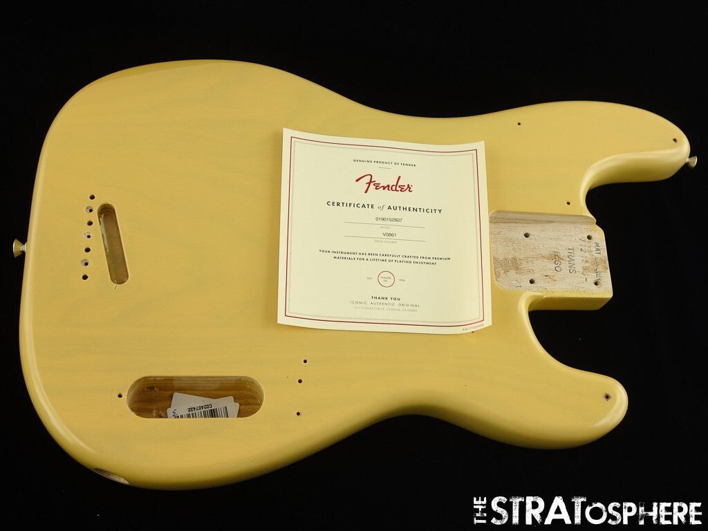 Fender AV II American Vintage 1954 Precision P BASS BODY 54 Ash Vintage Blonde