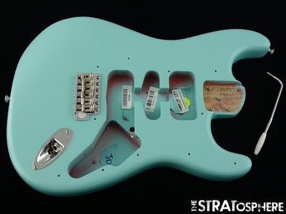 USA Fender Cory Wong Strat BODY HARDWARE Ltd Lacquer Satin Daphne Blue
