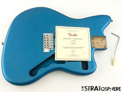 American Performer Fender Jazzmaster BODY + HARDWARE USA Satin Lake Placid Blue