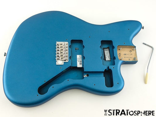 American Performer Fender Jazzmaster BODY + HARDWARE USA Satin Lake Placid Blue