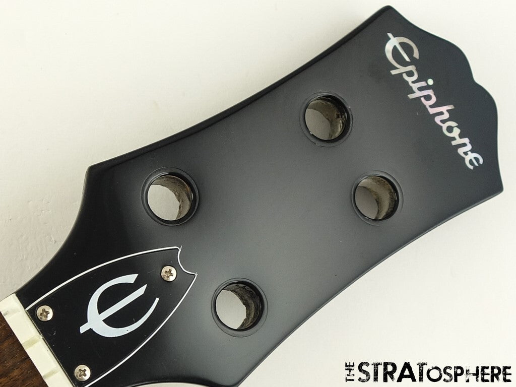 Epiphone Embassy Bass Double Cut BODY + NECK Mahogany Bass Graphite Black