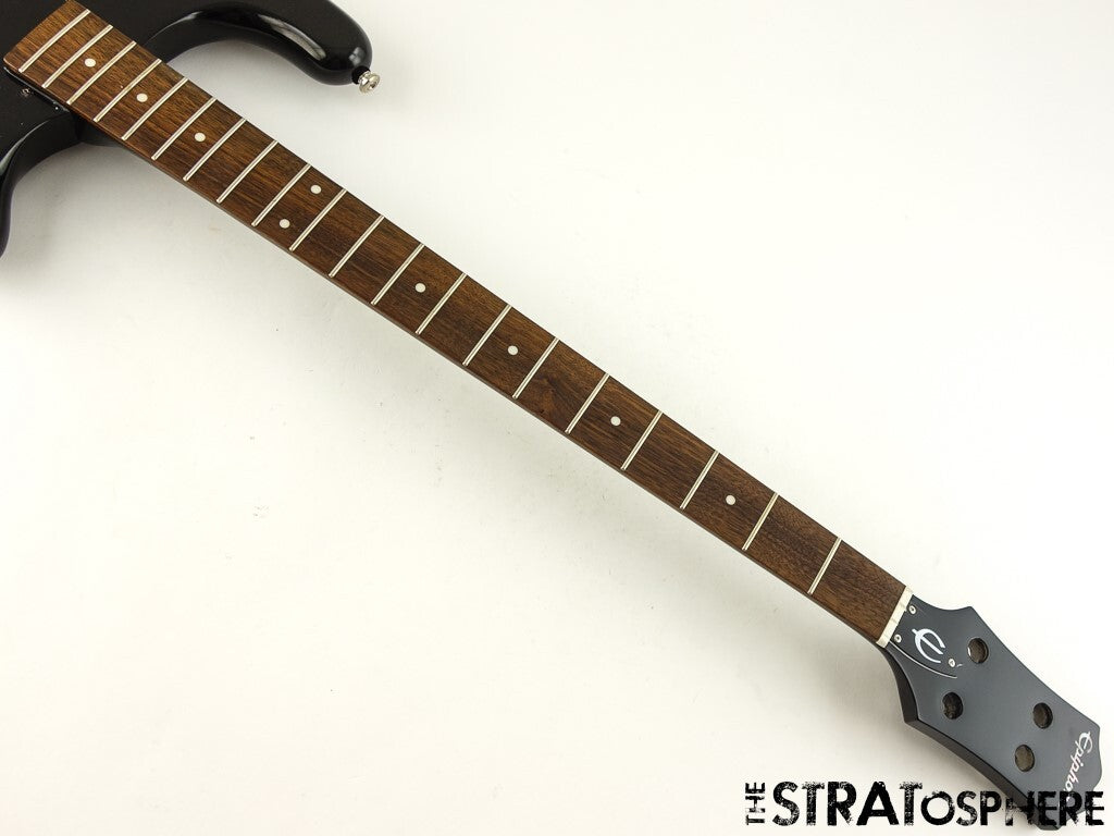 Epiphone Embassy Bass Double Cut BODY + NECK Mahogany Bass Graphite Black