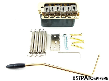 *NEW Wilkinson Vintage TREMOLO for Fender Stratocaster Steel Gold WVP6-SB-GD