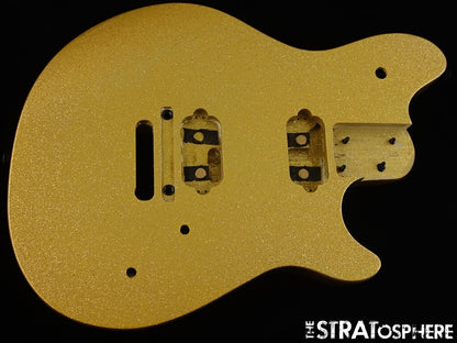 EVH Eddie Van Halen Wolfgang Standard BODY Floyd Rose, Route Gold Sparkle