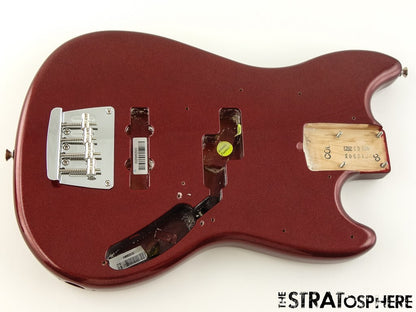 Fender American Performer Mustang Bass BODY & HARDWARE USA Aubergine
