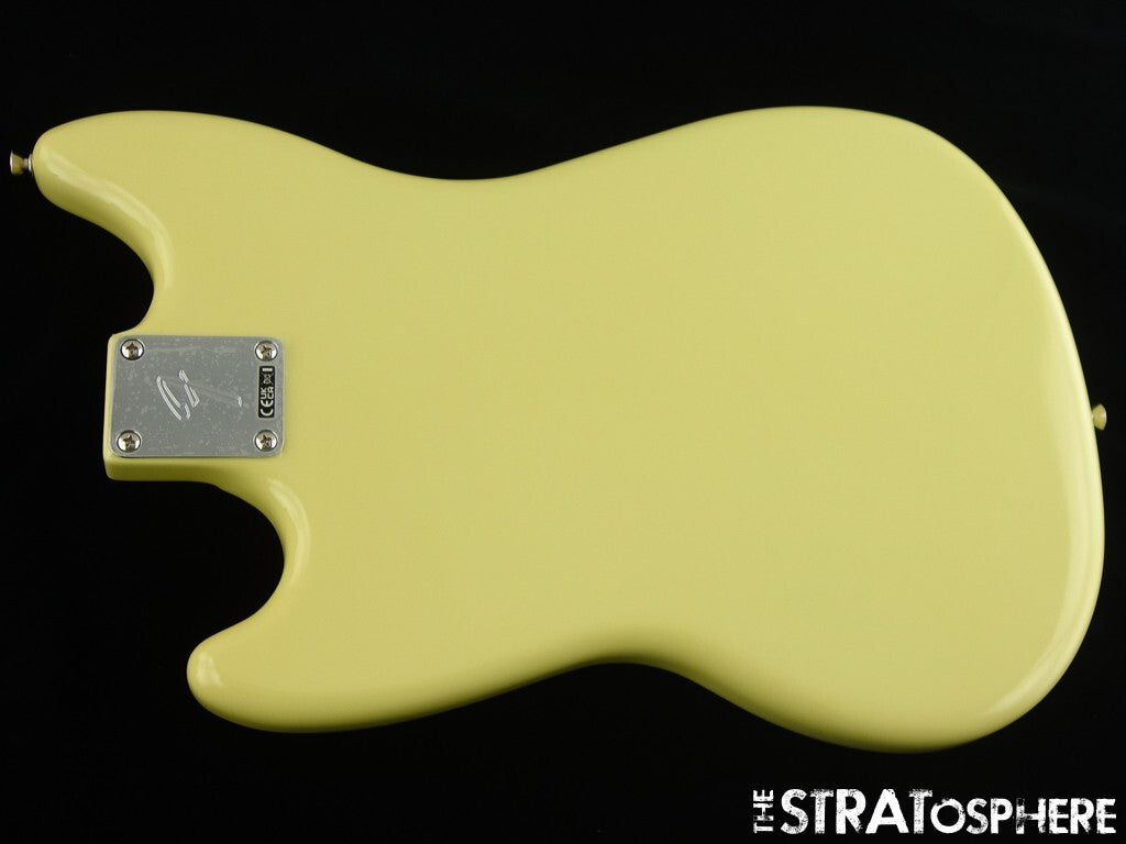 Fender Player II Mustang Bass PJ BODY + HARDWARE P J Offset Hialeah Yellow