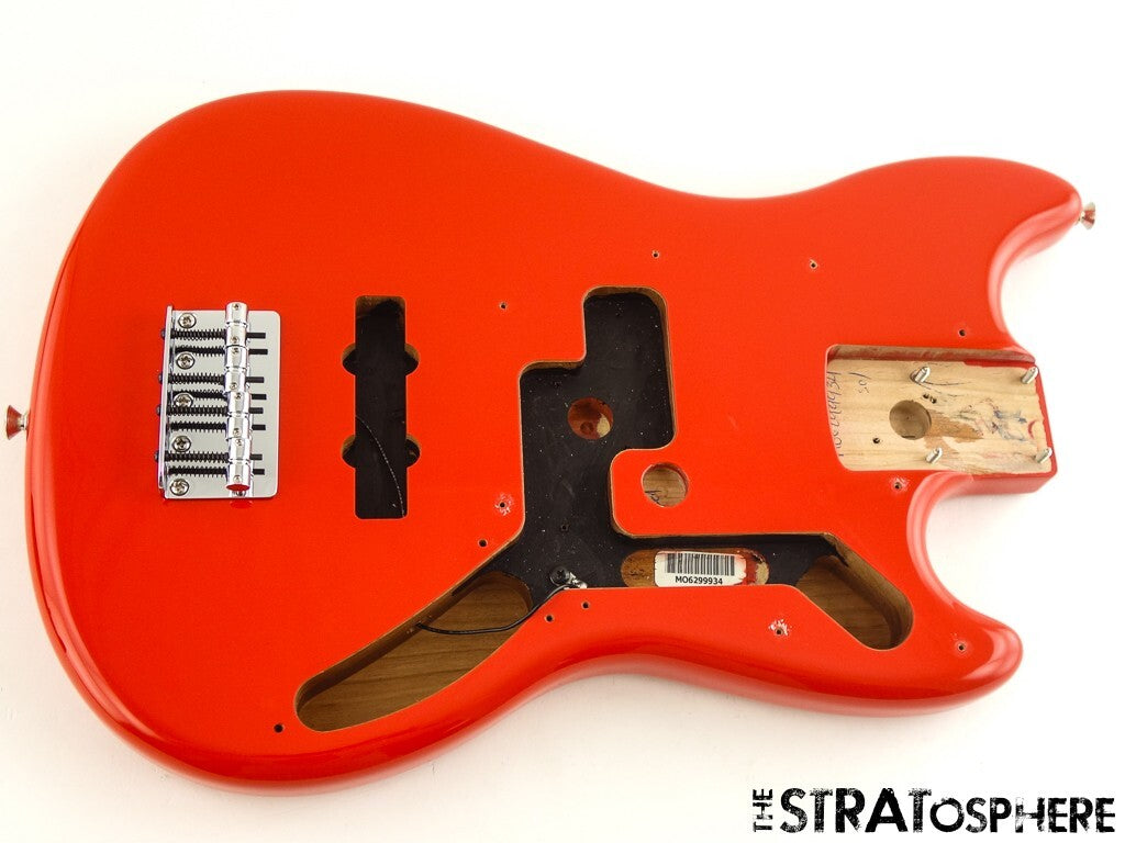Fender Player II Mustang Bass PJ BODY + HARDWARE P J Offset Coral Red