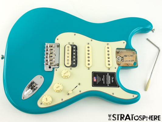 Fender American Professional II HSS LOADED BODY, Strat Miami Blue.