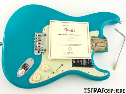 Fender American Professional II HSS LOADED BODY, Strat Miami Blue.