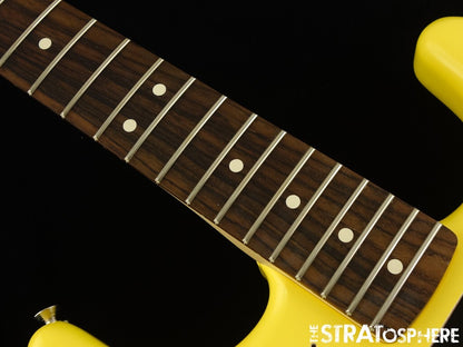 Fender Tom Delonge Stratocaster Strat BODY & NECK Graffiti Yellow
