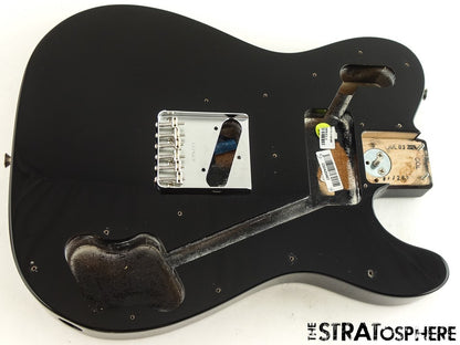 Fender AV II American Vintage Tele 1977 Custom BODY + HARDWARE 77 Black