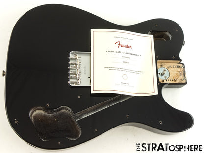Fender AV II American Vintage Tele 1977 Custom BODY + HARDWARE 77 Black