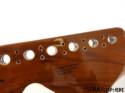 Fender Tom Delonge Starcaster BODY & NECK Shoreline Gold $20 OFF