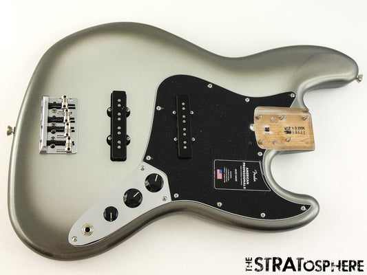 Fender American Professional II Jazz J Bass, LOADED BODY, USA Mercury