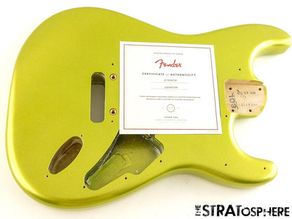 Fender American Ultra II Stratocaster Strat BODY, USA Guitar Part Solar Flare