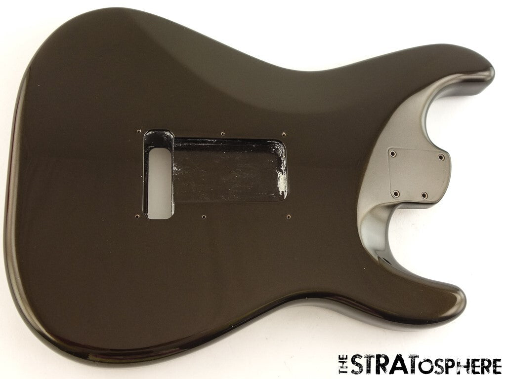 LEFTY Fender American Ultra II Stratocaster Strat BODY USA Guitar Part Texas Tea