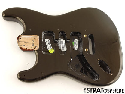 LEFTY Fender American Ultra II Stratocaster Strat BODY USA Guitar Part Texas Tea