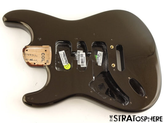 LEFTY Fender American Ultra II Stratocaster Strat BODY USA Guitar Part Texas Tea