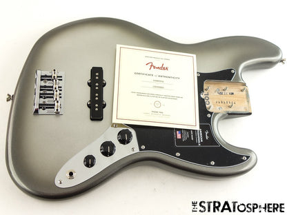 Fender American Professional II Jazz J Bass LOADED BODY V-Mod II Mercury