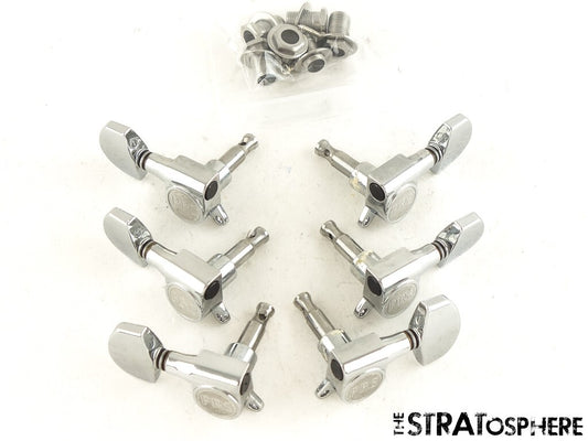 6 PRS SE Standard 24 TUNERS TUNING PEGS, PRS Designed Guitar Parts Nickel.