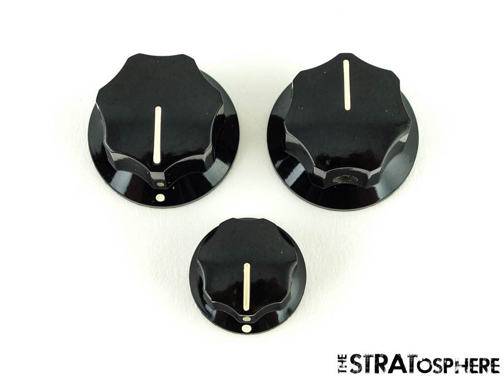 3 Fender American Professional II Jazz Bass V 5 String GUITAR KNOBS