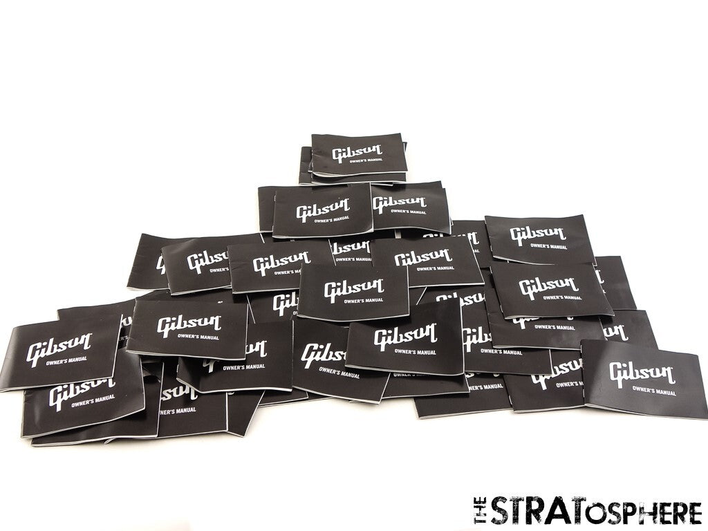 Lot of 50 Gibson Manuals Manual Sets for Les Paul SG Guitar Accessories
