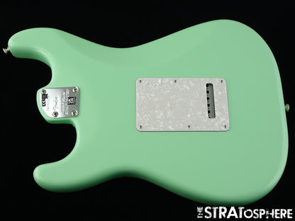 USA Fender Cory Wong Strat BODY HARDWARE Ltd. Lacquer Satin Surf Green