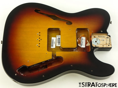 Fender AV II American Vintage 1972 Tele Thinline Semi-Hollow Ash BODY 3TS