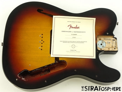 Fender AV II American Vintage 1972 Tele Thinline Semi-Hollow Ash BODY 3TS