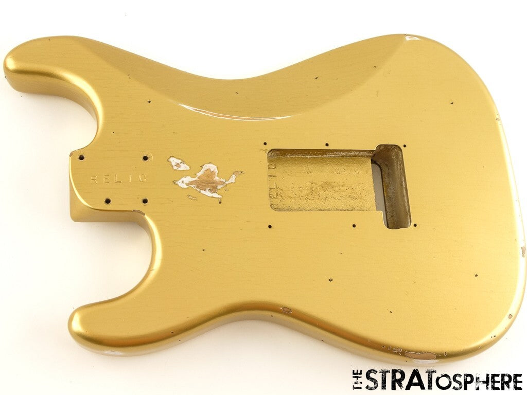 Fender USA Custom Shop Custom Strat Pro 2025 Relic BODY HLE Gold