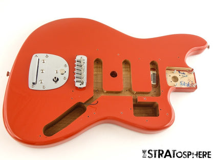 Fender Vintera II 60s RI BASS VI Six String BODY & HARDWARE Fiesta Red $10 OFF