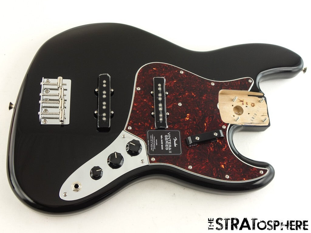 Fender Vintera II 60s RI J Jazz BASS LOADED BODY, Bass Alder Black