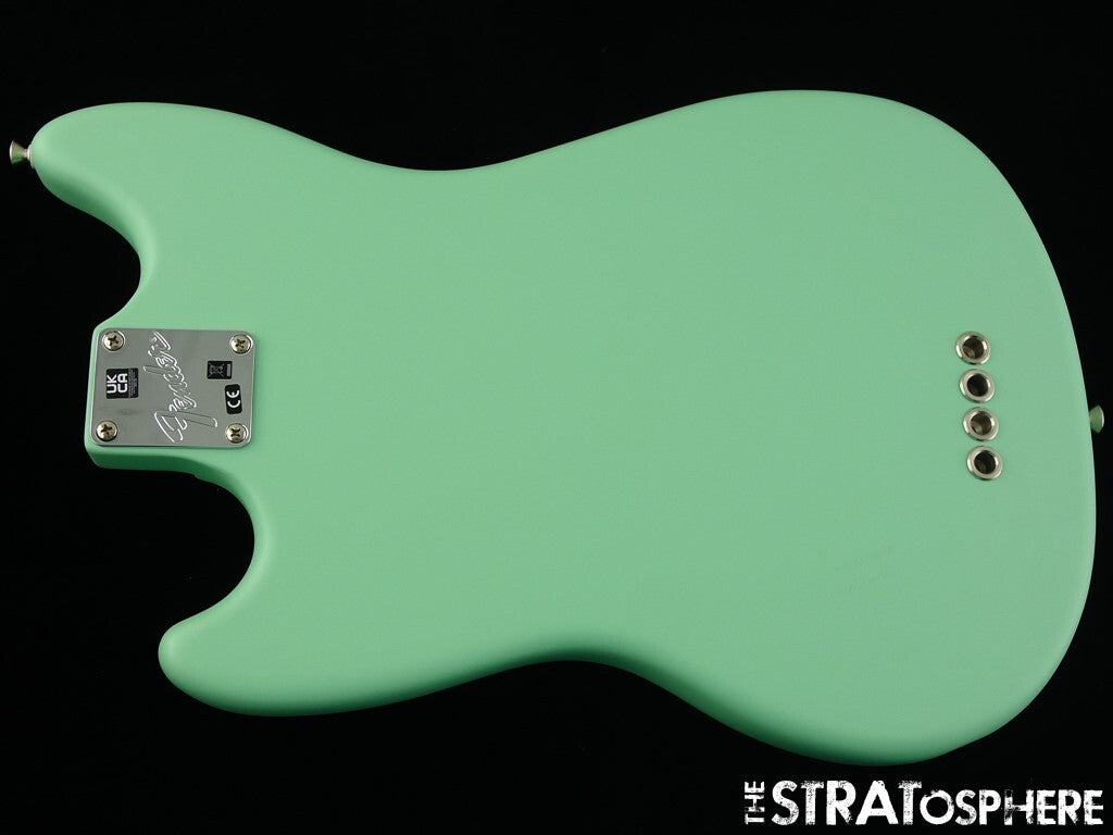 Fender American Performer Mustang Bass BODY + HARDWARE USA Satin Surf Green