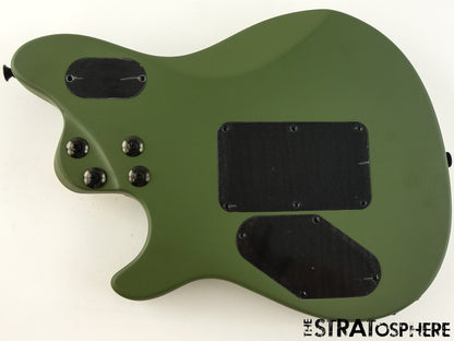 EVH Wolfgang Standard LOADED BODY, HH Floyd Rose Guitar Matte Army Drab