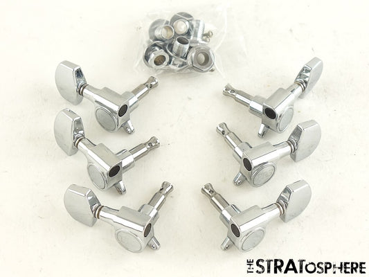 6 PRS SE Hollowbody II TUNERS TUNING PEGS, PRS Designed Guitar Parts Nickel