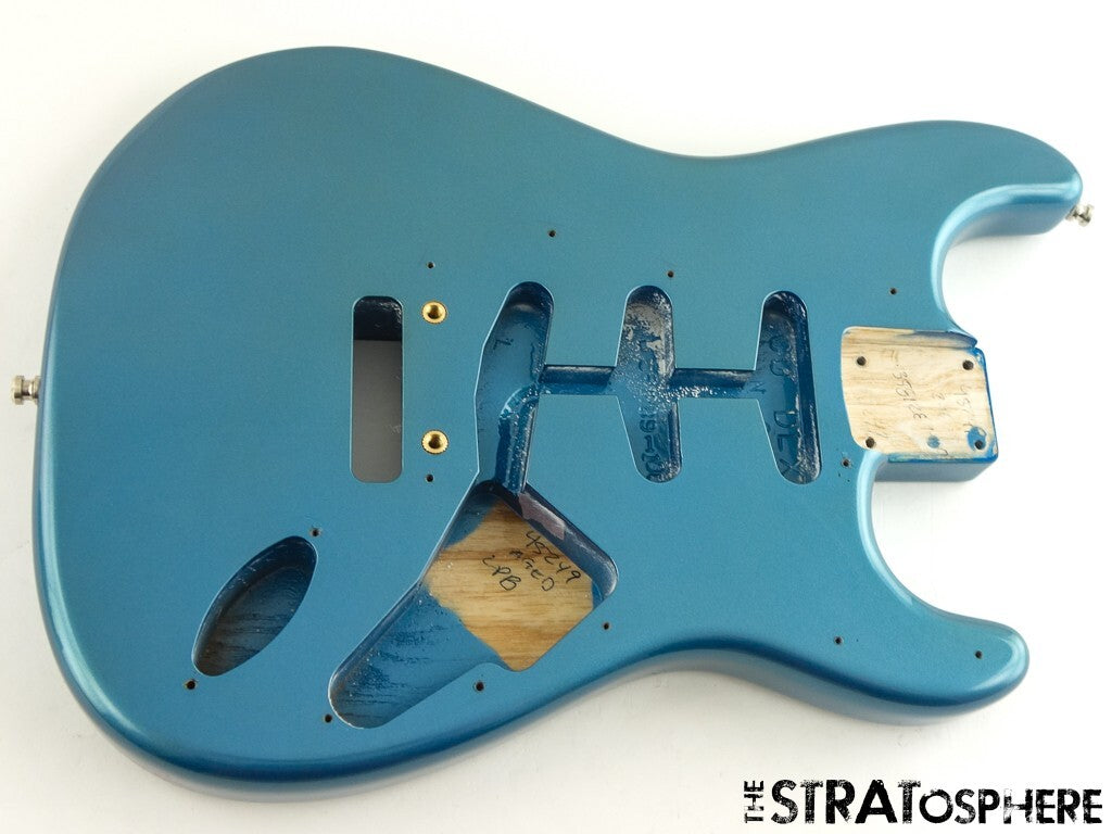 Fender Custom Shop W25 Custom Deluxe Stratocaster BODY Strat Aged Placid Blue
