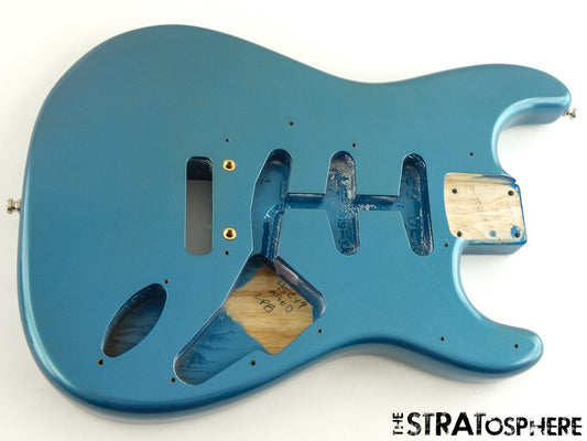Fender Custom Shop W25 Custom Deluxe Stratocaster BODY Strat Aged Placid Blue