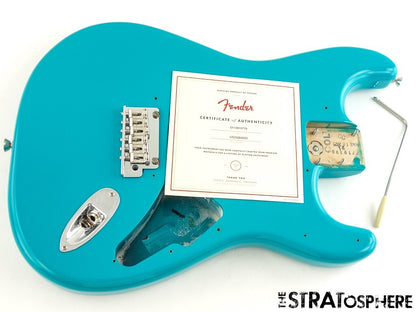 Fender American Professional II Strat BODY w/ HARDWARE - Alder Miami Blue