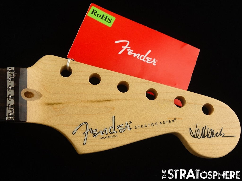 Fender American Jeff Beck Stratocaster Strat BODY & NECK Guitar Olympic White