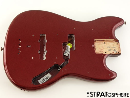 Fender American Performer Mustang Bass BODY, USA Parts Aubergine