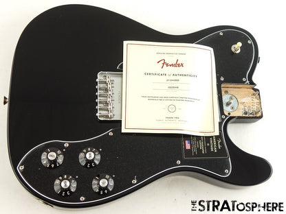 Fender AV II American Vintage Tele 1977 Custom LOADED BODY 77 Black.