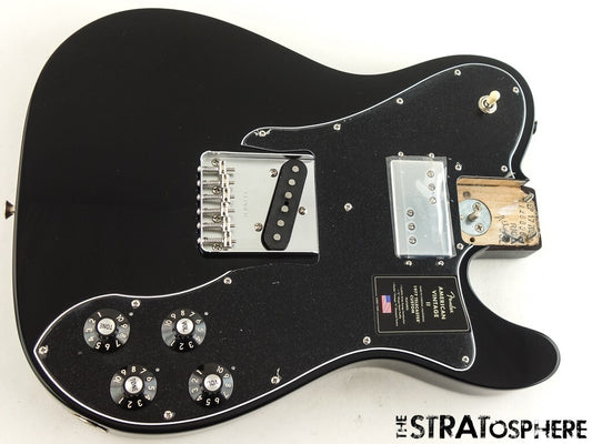 Fender AV II American Vintage Tele 1977 Custom LOADED BODY 77 Black.