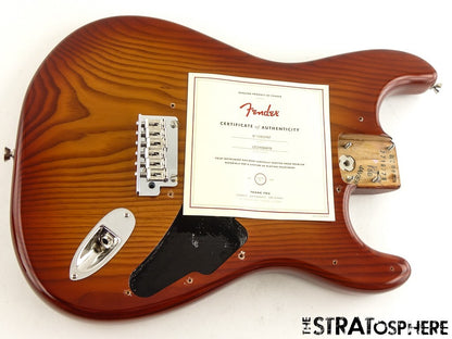 Fender American Professional II Stratocaster BODY w/ HARDWARE, Strat Siennaburst