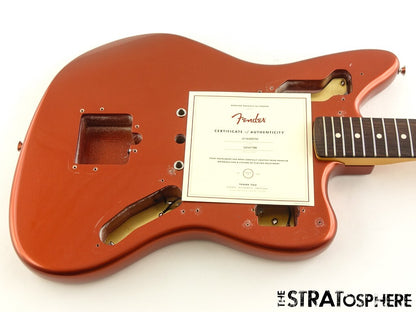 Fender American Johnny Marr Jaguar BODY & NECK Nitro Rosewood Metallic KO